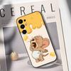 Cartoon T-Toms And J-Jerrys Phone Case For Samsung S25,S24,S21,S22,S23,S30,Ultra,S20,Plus,Soft Silicone Black Cover