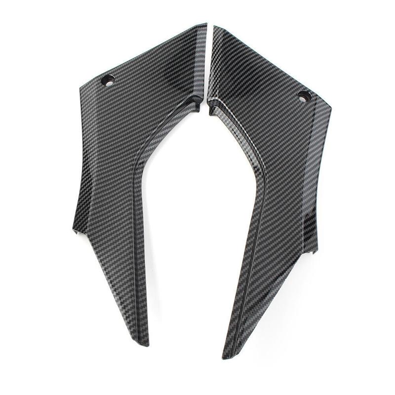 Панель бокового сиденья мотоцикла с рисунком под карбон для Kawasaki Ninja 300 EX300 2013-2017 Запасные части Аксессуары-A87Q