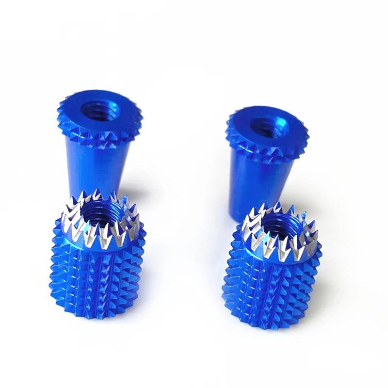 CNC Metal Hall Joystick Head Pair for RC Transmitter (Anti-slip, M3/M4)
