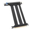 Кабель-райзер PCIe 5.0 X16 Прямоугольный 90 градусов 128 Гбит/с Экранированный Удлинительный кабель PCIE 5.0 X16 для GPU для корпуса ПК Сервер ITX