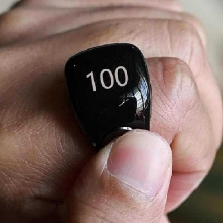 Электронный счетчик тасбих Weslamic Itasbih Zikr Цифровой счетный аксессуар для молитв, до 9999 отсчетов, водонепроницаемый