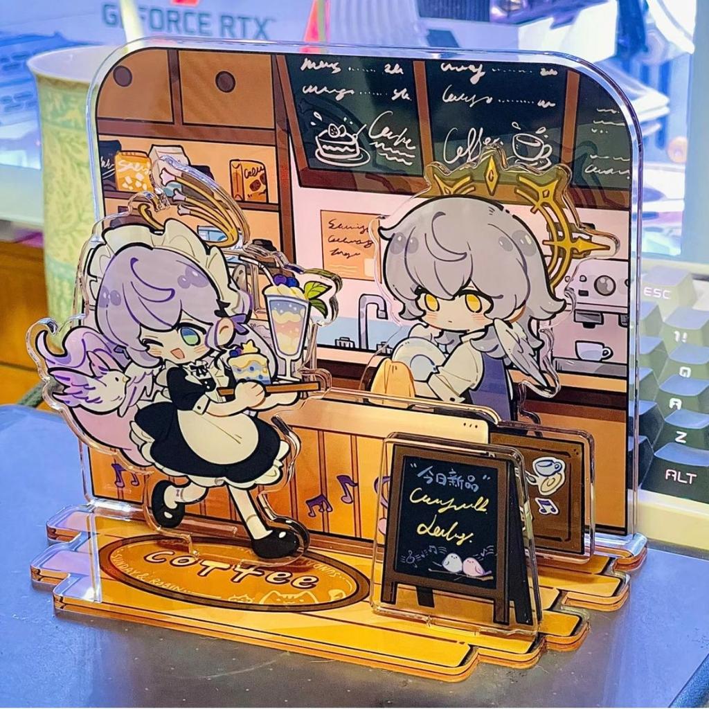 Anime Honkai: Star Rail Acrylic Teeterboard Robin Sunday Creativity Seesaw Desktop Home Decoration