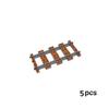 Подходит для 3024 2431 Текстура дерева Гладкий 1x1 1x4 Гладкие Блоки Кирпичи для Поездов Путь Рельс Декорация Прямой Изогнутый Строительные Игрушки Наборы