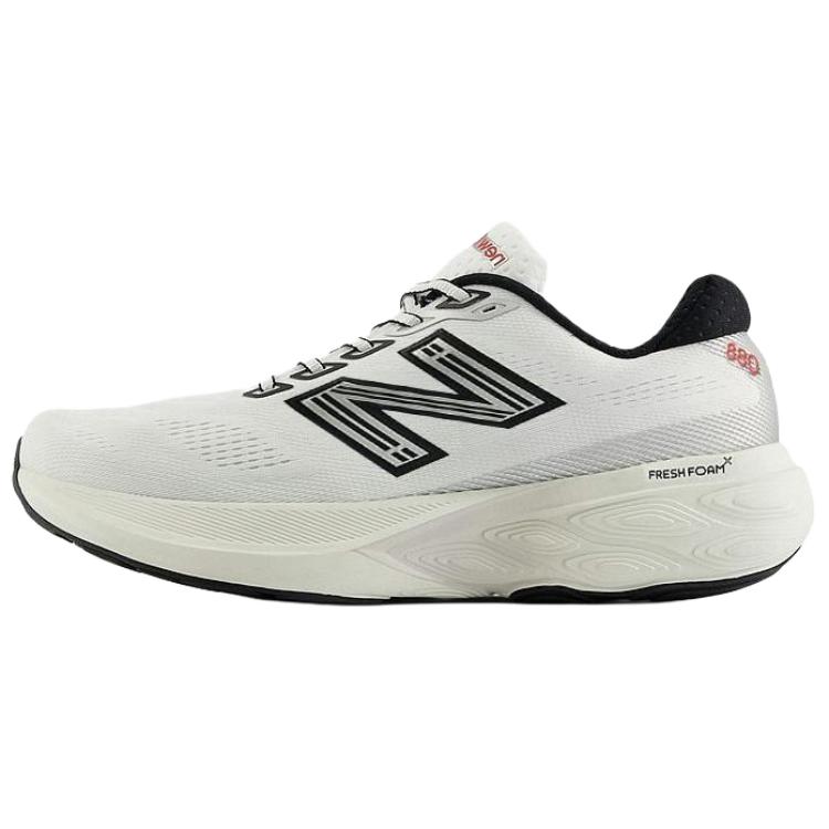 New Balance Мужские беговые кроссовки Fresh Foam X 880 V15 Support Rebound Белый Черный M880P15