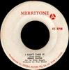 7-дюймовая пластинка ERNIE SMITH I Cant Take It Wait NONE Merritone Jamaica Reggae Ska Dub Б/у