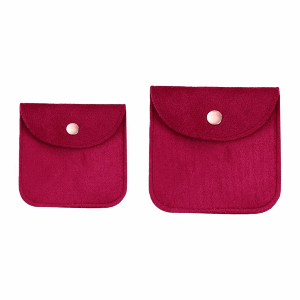 Soft Packaging Gift Bag Portable Storage Jewelry Organizer Velvet Jewelry Pouch Boutique Packaging