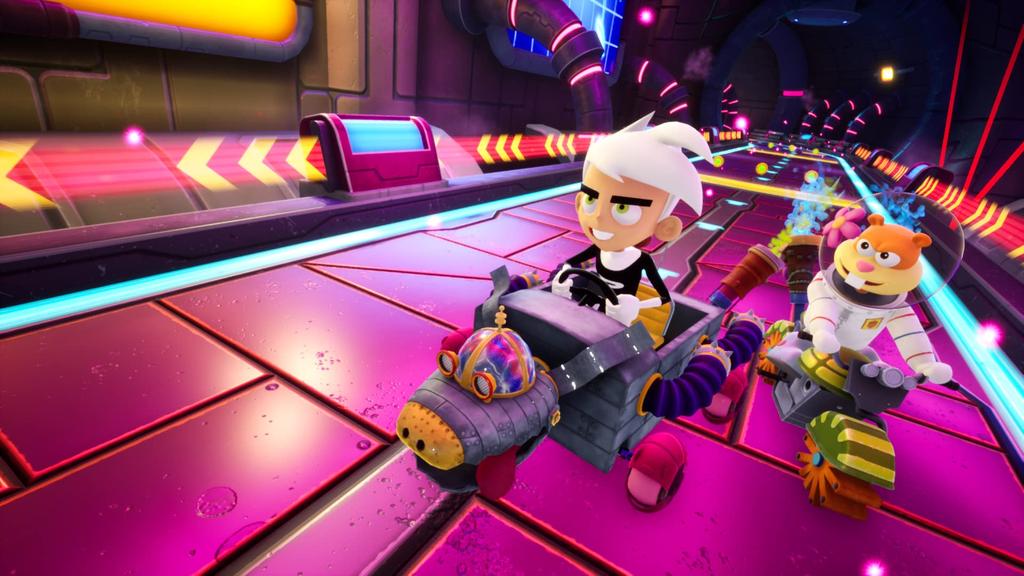 Nickelodeon Kart Racers Slime Speedway North PS5 3 (Импортная версия Америка) -