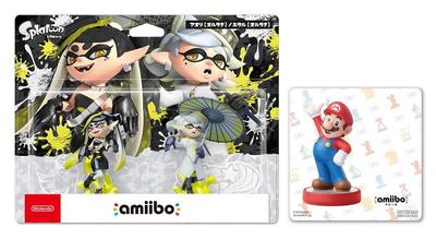 Набор amiibo Squid Sisters с оригинальной наклейкой [Альтернатива Callgirl/Альтернатива Hotaru] (Взвод серии) [Бонус]