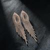 European And American Nightclub Bar Exaggerated Temperament Long Earrings Fashion Tassels Earrings Female Earrings