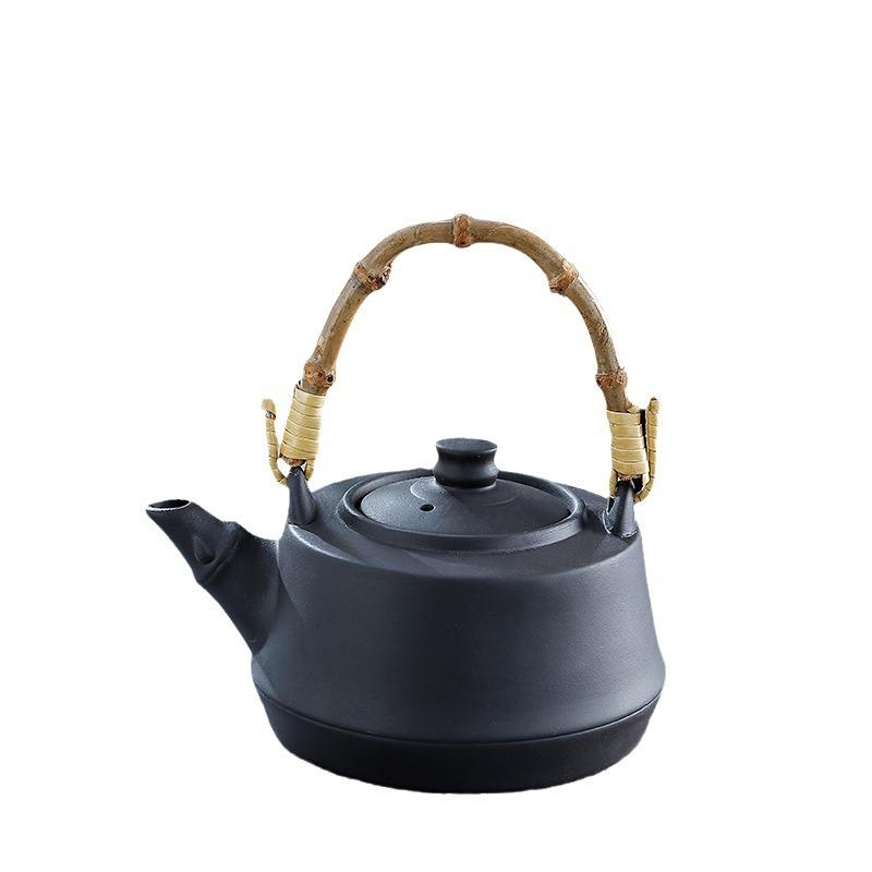 1 шт. Печная чайная чайник Бытовой комнатный большой емкости горшок для обжарки угля Электрическая керамическая плита Керамический чайник Уличный чайник