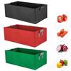 3 Pcs Reusable Pocket Pouch Grow Bag Planter Planting Bag Garden Bed