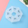 7-Day Mini Pill Organizer: Transparent, Portable, Dustproof Medicine Box