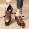 Новые мужские классические оксфорды, деловая повседневная кожаная обувь, лоферы для вождения, свадебные туфли, мокасины в итальянском стиле