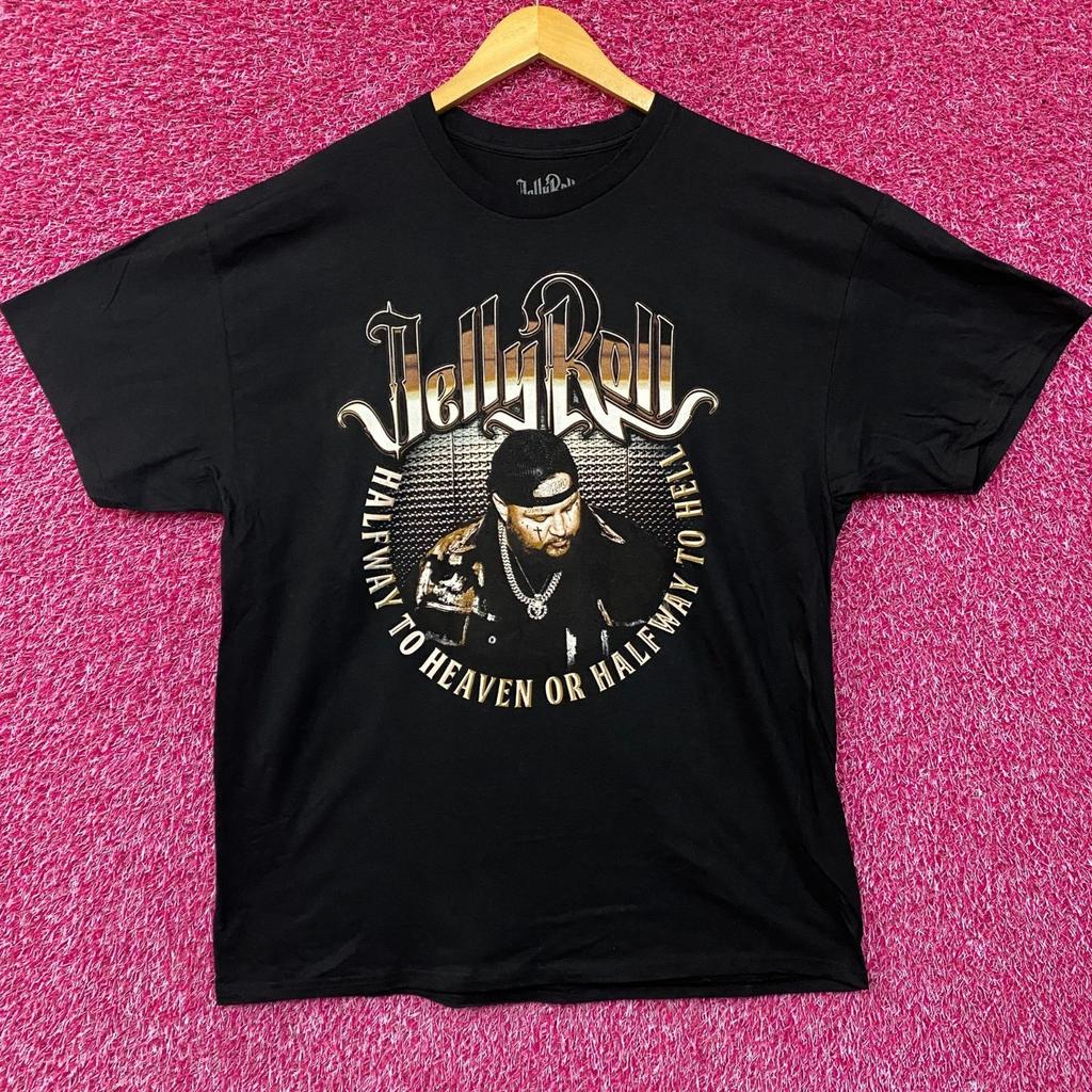 Jelly Roll Halfway To Hell Whitsitt Chapel Album T-Shirt XL