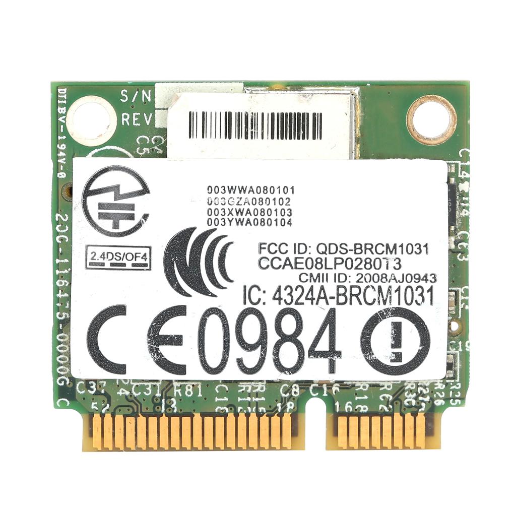 Mini PCIE Network Card WiFi for OS X Computer Supplies 2.4 5G 300M BCM943228HM8L