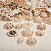 10/20/30/50pcs Random Mix ABS Pearl Charm For Jewelry Making Supplies Heart Flower Round Enamel Junk Cases Charms DIY Phone Case