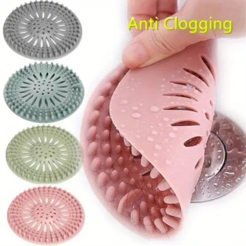 Комплект фильтров для волос, предотвращающих засорение - подходит для фильтров раковин в ванных комнатах и кухнях автодомов, прост в использовании и очистке, многослойная конструкция, более плотное прилегание