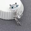 Носить очки Кошачьи броши Сексуальные кошачьи значки и броши Свадебные аксессуары
