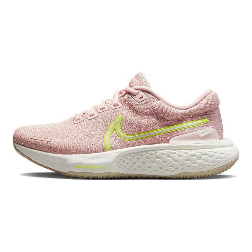 Nike Женские кроссовки ZoomX Invincible Run Flyknit 2 Atmosphere Pink Oxford повседневные DC9993-600