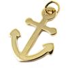 Les Trésors De Lily [P0723] - Позолоченный кулон «Морской якорь»