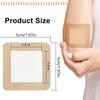 1Pcs Silicone Foam Dressing, Waterproof And High Absorbency Wound Bandage,Silicone Foam Pad For Wound Care