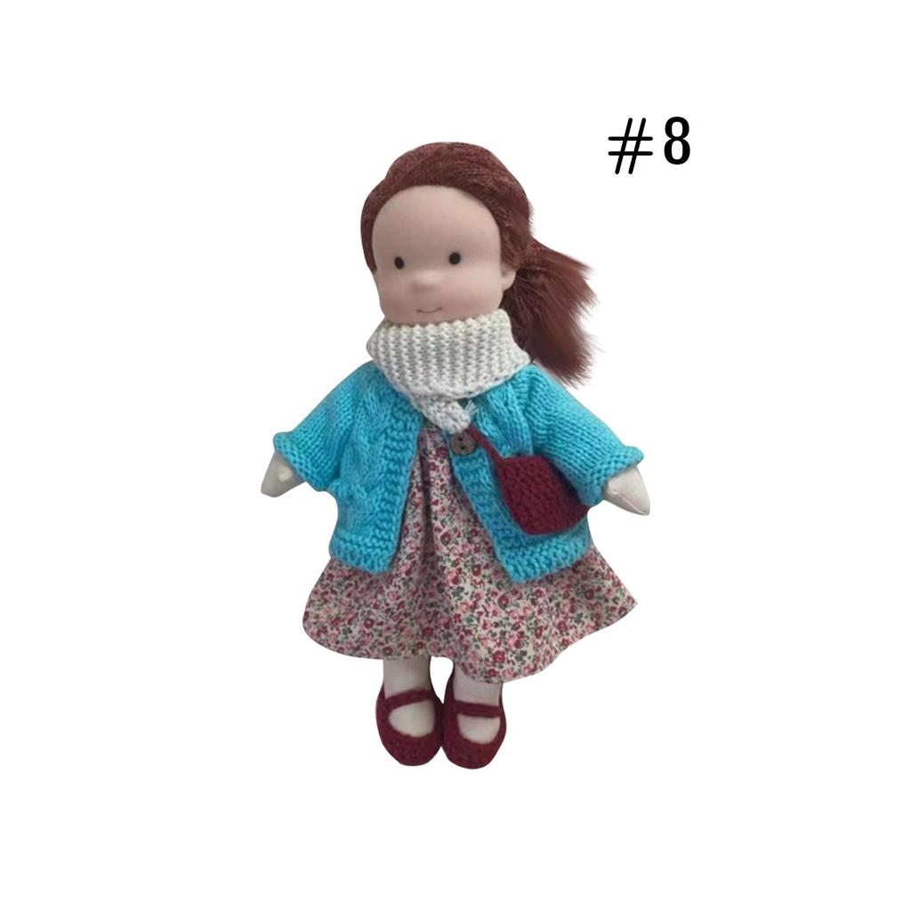 Мягкая игрушка кукла, тряпичная кукла для малышей, подходит для девочек, подарок на день рождения, рождественский подарок на плюшевую игрушку