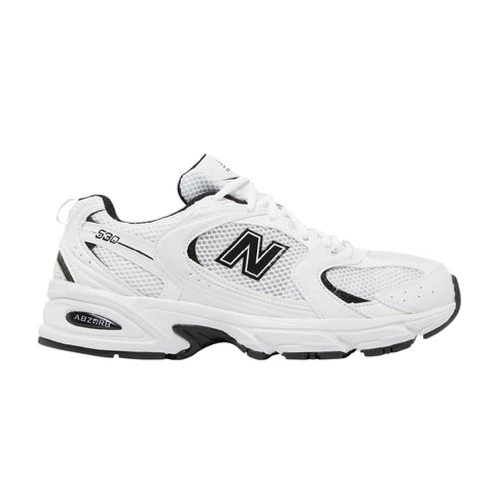 Sneakers New Balance White/Black Men's Lifestyle US Size 530