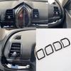 Подходит для BmwMINI CLUBMAN F54 Панель кольца воздуховода Аудио Карбоновая накладка на руль Стикер с текстурой сверла Салон