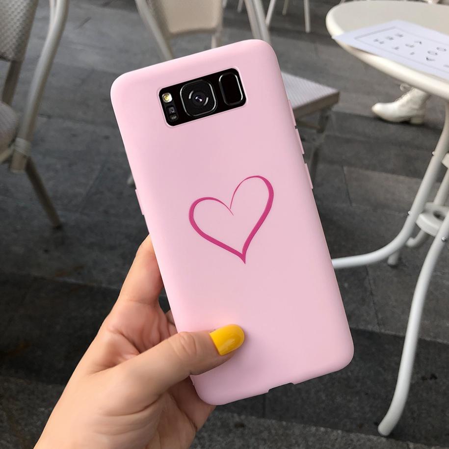 Ударопрочный Чехол Для Samsung S8 Plus SM-G955F Чехол Цветной Ромашка Кактус Мягкий Матовый Чехол Для Телефона Для Samsung S8 S 8 S8+ G950F Capa
