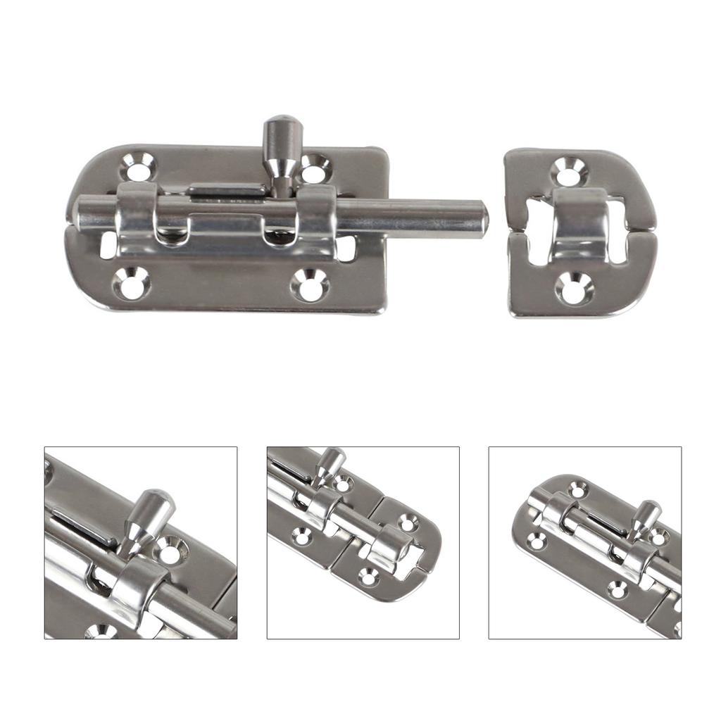 Защелка для замка двери лодки, из нержавеющей стали, для двери, окна, защелка, скользящий шпингалет, застежка, защелка, скользящий замок для морского использования