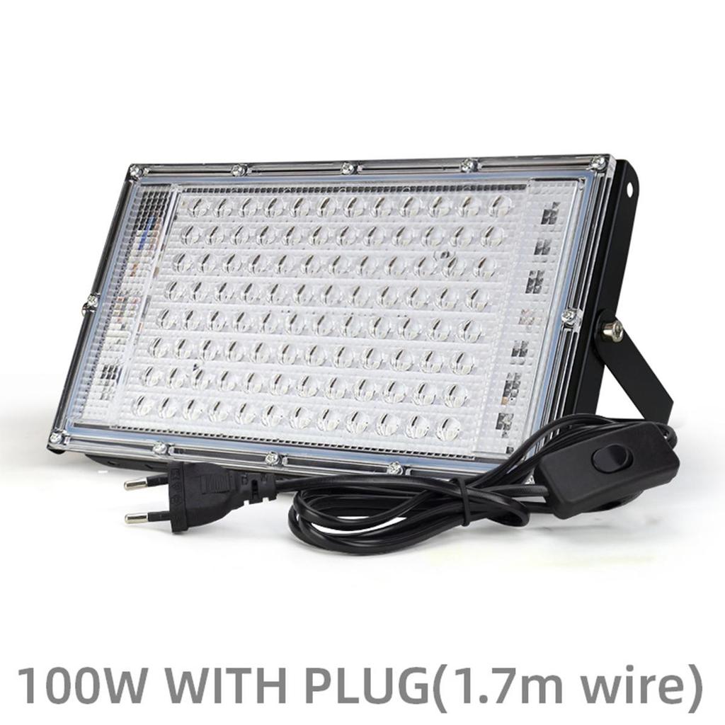 Светодиодный УФ-прожектор 50 Вт 100 Вт 395 нм Prosite Purple-light 240 В ультрафиолетовый свет ультрафиолетовая лампа прожекторы фиолетовый бактерицидный озон