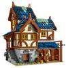 Medieval Series Town Stable Model Building Blocks City Horse House Bricks DIY Educational Toys Gifts for Children Friends 2724PCS