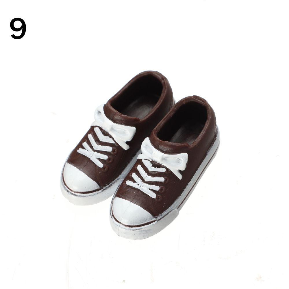 Высокое Качество Длина Стопы 2~3.5см 1/3 1/4 Обувь для Модных Кукол Повседневная Обувь ПВХ Сапоги Пластиковые Кроссовки