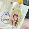 3 Inch Kawaii Photocard Holder Kpop Idol Photo Card Holder Photo Cute Bus Card ID Holder Idol Photocard Pendant Keychain
