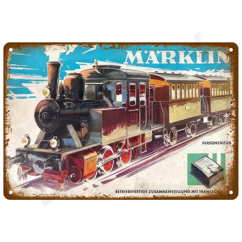 Vintage Metal Signs Plates Tin Sign Posters Man Cave Bar Retro Wall Art Mural Outdoor House Bathroom Home Room Decorations Decor