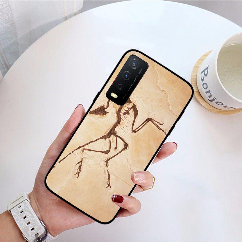 Биологические ископаемые Растение Динозавр Рыба Черепаха Для vivo Y31 Y30 Y33S Y11S Y12S Y17 Y20S Y21S Y1S Y53S Y15 Y91C V23 Чехлы coque