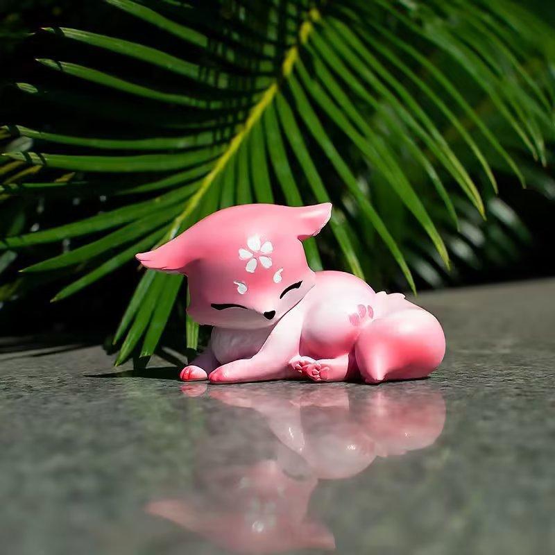 9 см Impact Yae Miko аниме фигурка Genshin Impact Yae Miko Fox фигурка Коллекционная модель куклы игрушки подарки