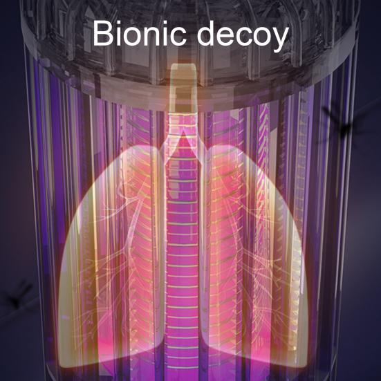 Лампа от комаров, безрадиационная, бесшумная, эффективная, перезаряжаемая, электрическая, бионическая, для ингаляции, от комаров, для спальни