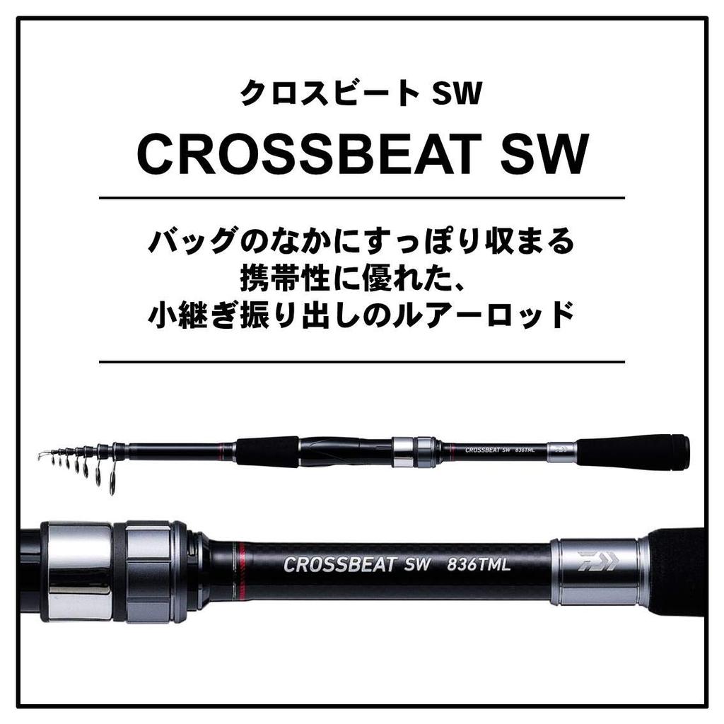 Daiwa Удилище для ловли рыбы CROSSBEAT SW 967TMH с поворотной приманкой