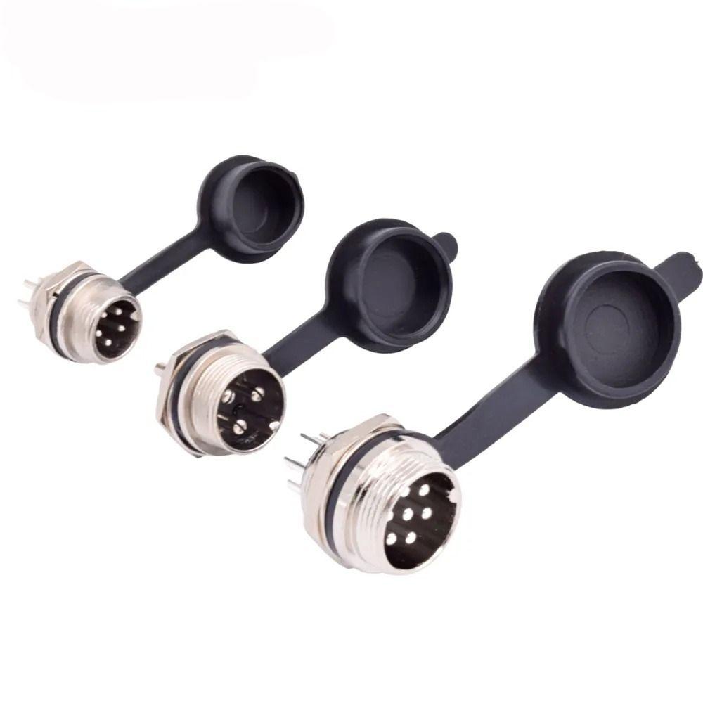 GX12 GX16 GX20 GX12 GX16 GX20 Dust Cap Rubber Lightweight Dust Cap Waterproof Leakage Prevention Welding Cable Connectors Cover