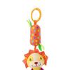 Baby Hanging Rattle with Teether Crib Decoration Plush Animal Toy Hanging Wind Chime for Stroller Accessories