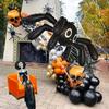 1pc Super Large 4d Cute Spider Aluminum Foil Balloon Horror Halloween Party Decoration Supplies