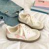 Sweet Little White Shoes Women's Spring and Summer New Versatile Niche Design Lightweight Student Board Shoes