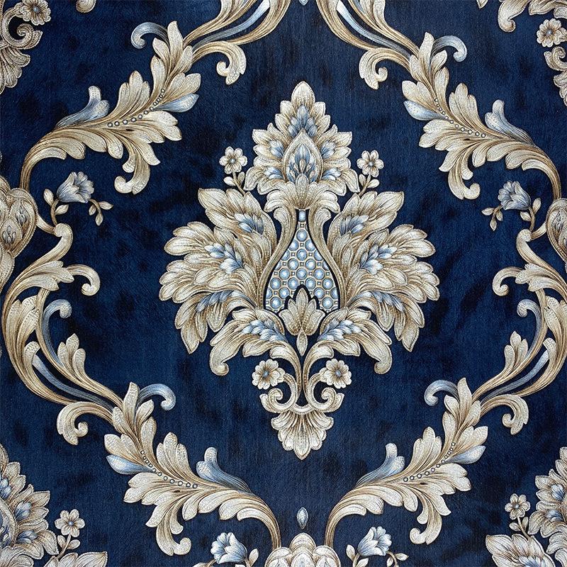 9 Стиль Роскошные 3D Дамаск Виниловые Обои Спальня Гостиная Красные Цветочные Обои Рулон Ktv