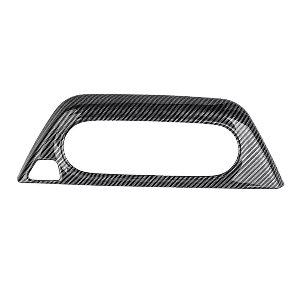 21) Накладка на панель кнопок кондиционера из углеродного волокна для Chevrolet Trax 2024 года, идеальное соответствие, стабильные характеристики
