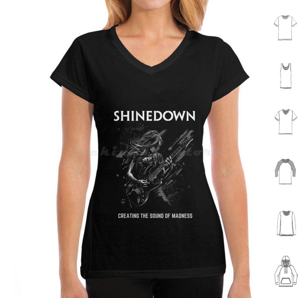 Creating The Sounds Of Madness T Shirt Cotton Men Women DIY Print Shine Down Rockband Rockmusic Fan Band