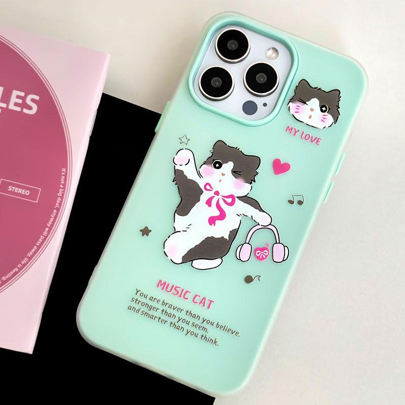 Чехол Zhitai 16Pro Jelly Skin для iPhone 11, 12, 14 Pro Max (Мультфильм дизайн)