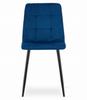 KARA chair - navy blue velvet x 1