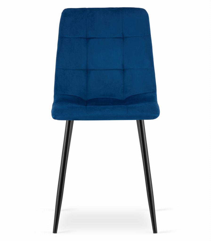 KARA chair - navy blue velvet x 1