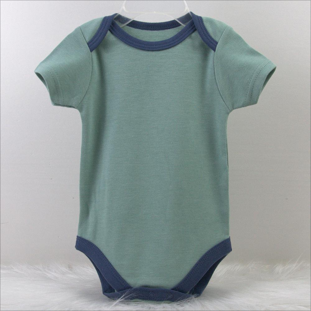 Боди для новорожденных из хлопка с треугольными чашечками для ползания